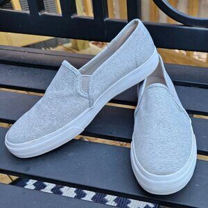 KEDS slip on gray sneakers - Sz 8.5